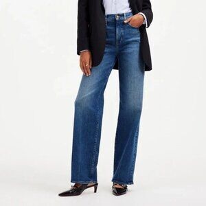 Madewell Indigo Wide Leg Jeans